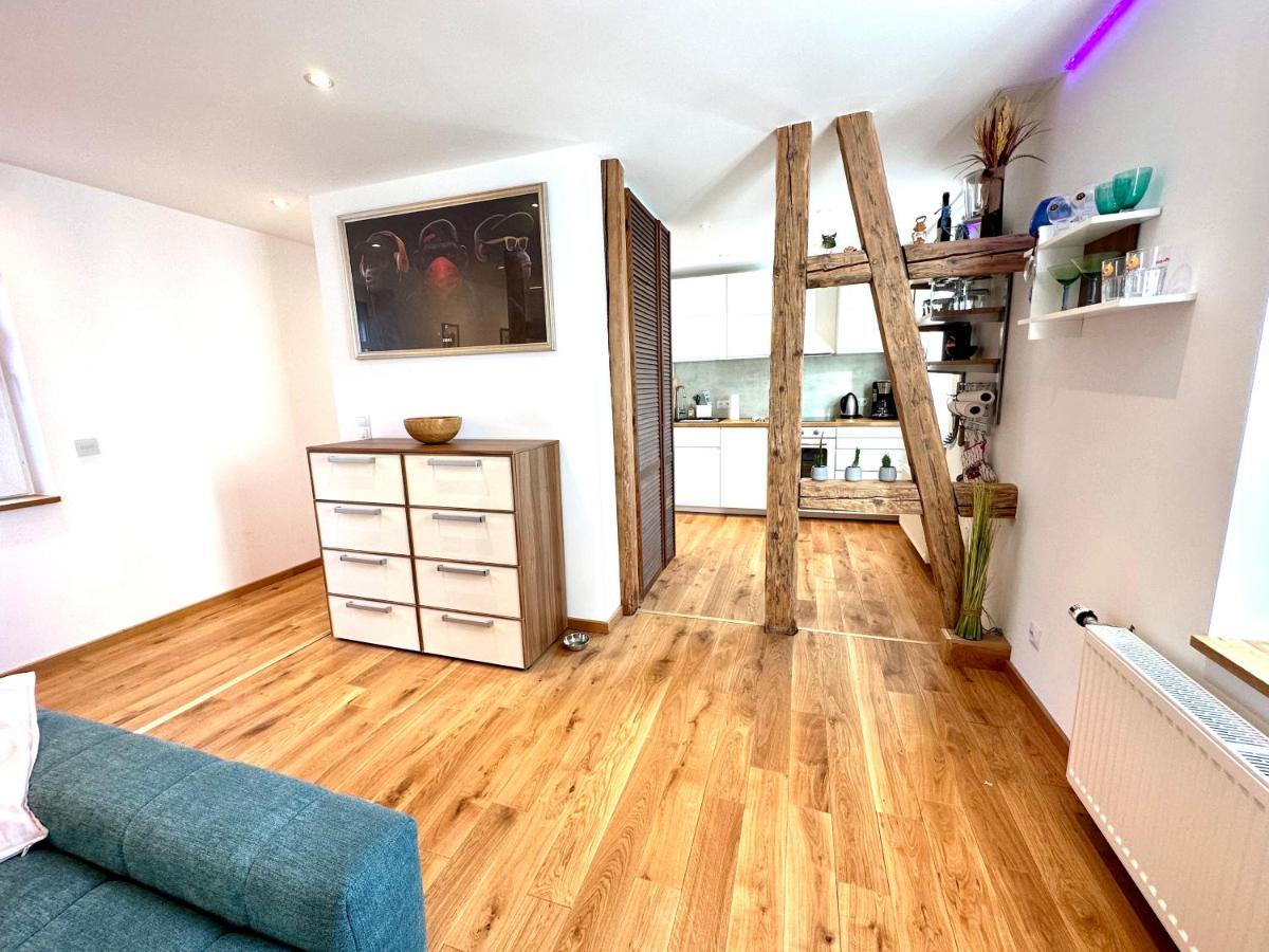 Ferienwohnung Zur Hohe Str Bad Langensalza Esterno foto