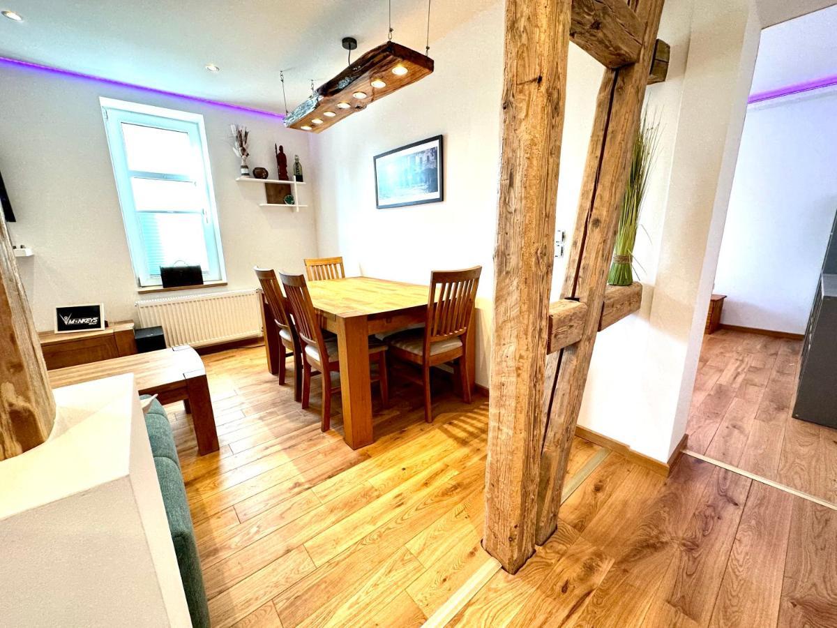 Ferienwohnung Zur Hohe Str Bad Langensalza Esterno foto