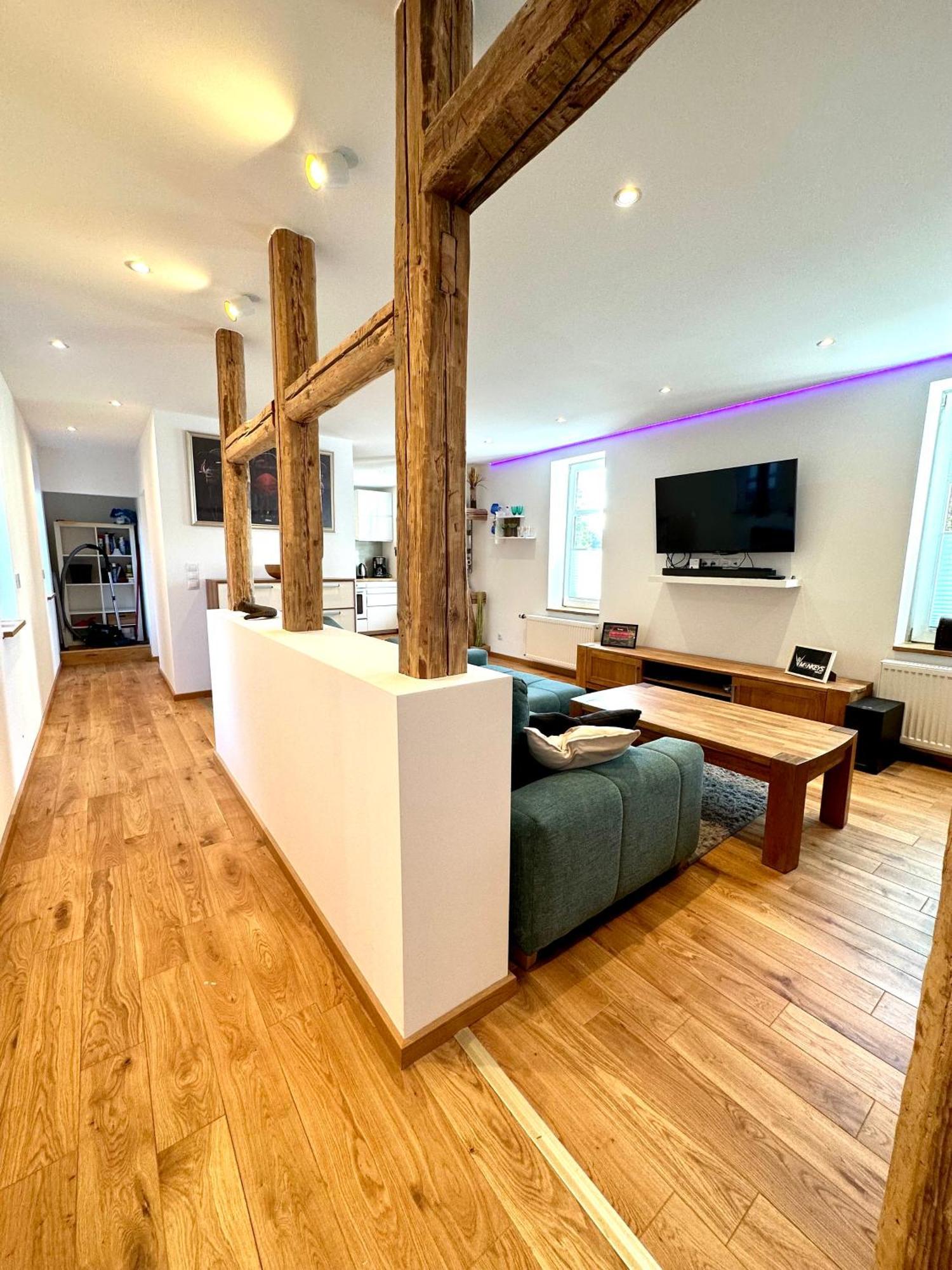 Ferienwohnung Zur Hohe Str Bad Langensalza Esterno foto